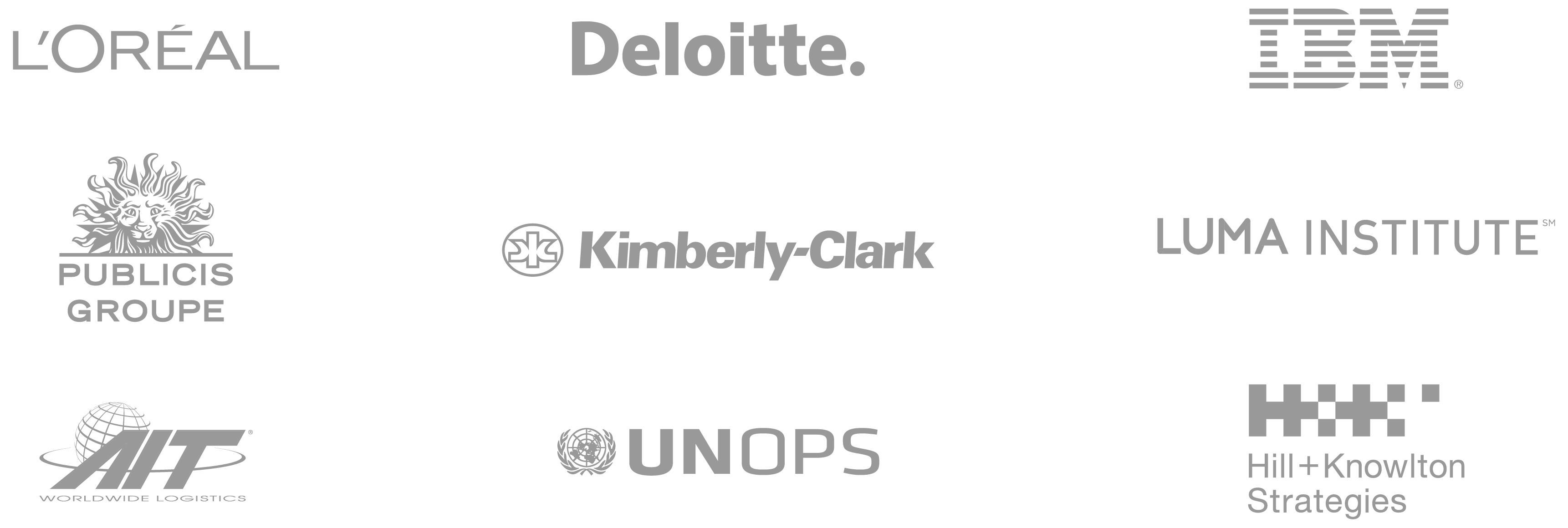 Downloaded by individuals at L'Oréal, Deloitte, IBM, Publicis Groupe, Kimberly-Clark, LUMA Institute, AIT Worldwide Logistics, UNOPS, and Hill+Knowlton Strategies